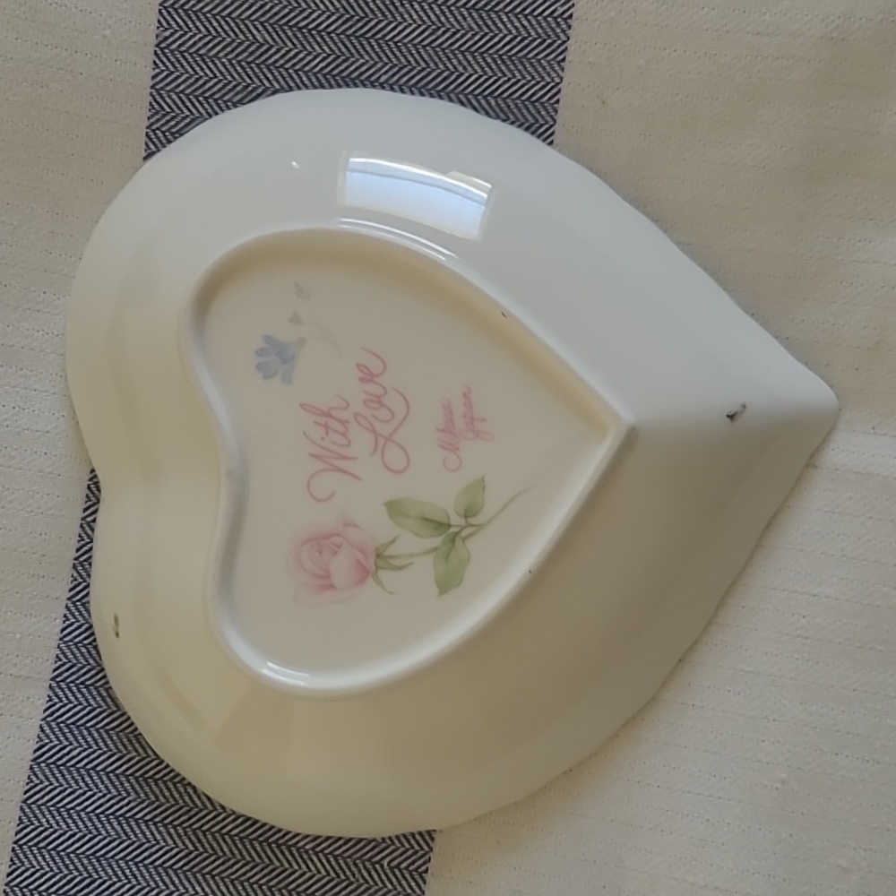 Floral Mikasa Trinket Dish. - Picture 2 of 6